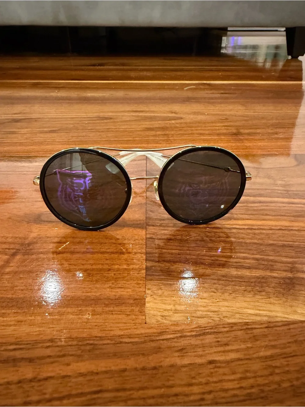 authentic gucci holographic tiger sunglasses
